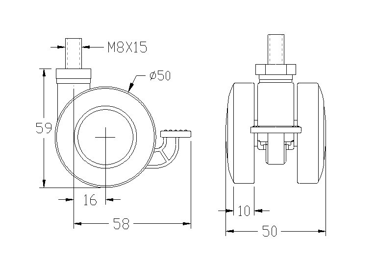 TS-50B-B-M8X15