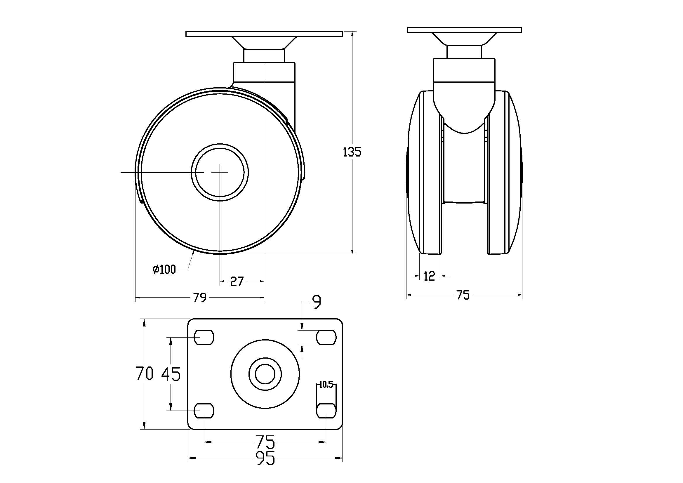 T-100P-BG-95X70